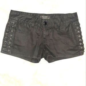 Guess - Black Lace Side Shorts